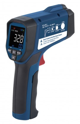 REED R2320 Infrared (IR) Thermometer, 30:1, 1472&amp;deg;F (800&amp;deg;C)-