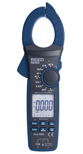 REED R5055 1000A True RMS Digital Clamp Meter-