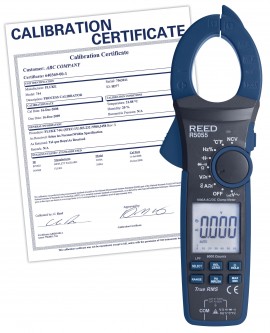 REED R5055-NIST 1000A True RMS Digital Clamp Meter,-