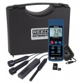 REED R9910SD-KIT Data Logging Indoor Air Quality Meter Kit with Power Adapter and SD Card-
