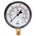 Winters PLP306 Low Pressure 2.5&amp;quot; Dial, 0/10 PSI/KPA, 1/4&amp;quot; Bottom-